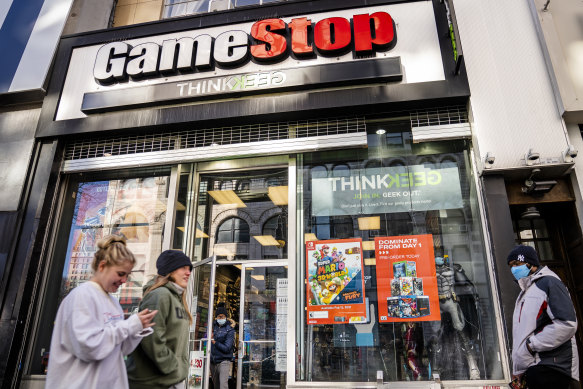 GameStop was the focus of a Wall Street coup earlier this year. 