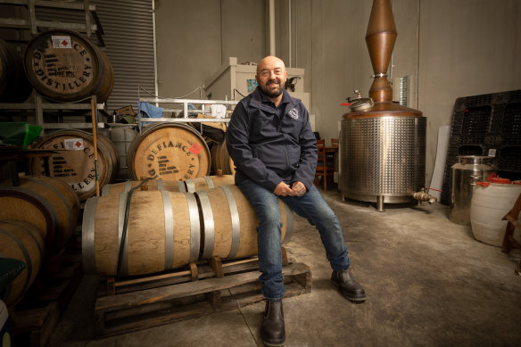 Master Distiller David Goethe-Hooper says consumers of many local craft gins are “effectively … drinking redistilled ethanol without knowing”.
