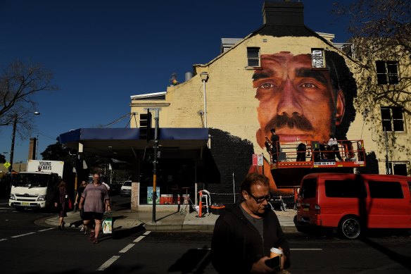 Surry Hills is being held up as a  blueprint for Sydney’s future. 