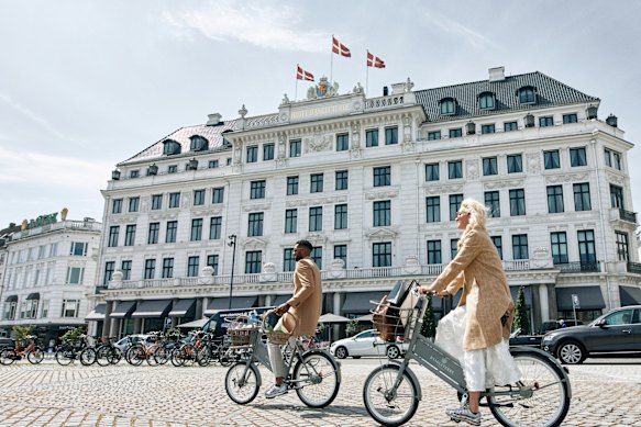 Hotel tragic … we stopped in at the posh Hotel d’Angleterre.