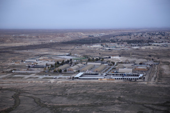 The Ain al-Asad air base in Iraq.