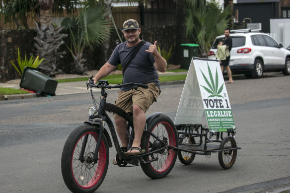 The Legalise Cannabis Party faces a turf war at the Victorian election.