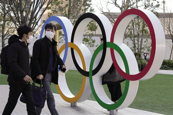 Face masks were a requirement at the last Olympics in Tokyo. 