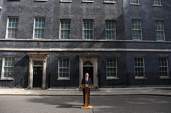 Keir Starmer announces his departure less than two years after winning Labour a huge majority in parliament.