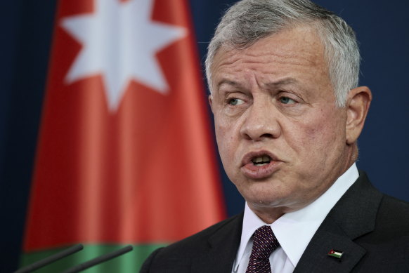 Jordan’s King Abdullah II ibn Al-Hussein.