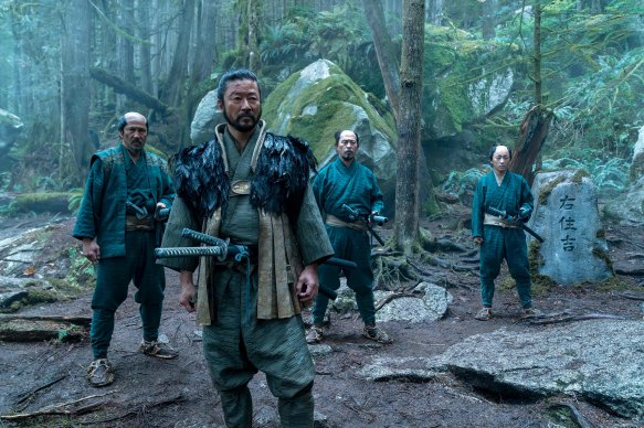 Tadanobu Asano as Kashigi Yabushige in Shogun.