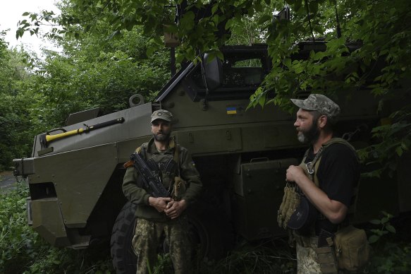 Australian-made Bushmasters have been on the front lines from early in the Ukraine war.