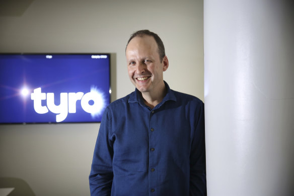 Tyro boss Robbie Cooke will lead the crisis-stricken Star Entertainment Group from Monday. 