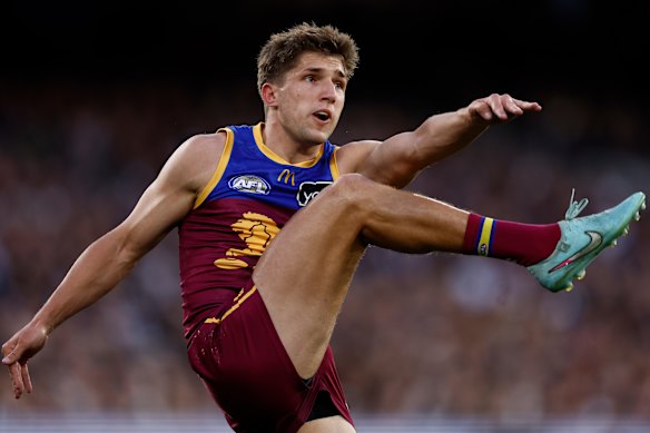 Zac Bailey has been a consistent performer for the Brisbane Lions.