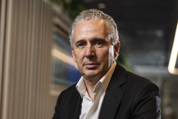 Telstra boss Andy Penn says the latest financial results are a “turning point”.
