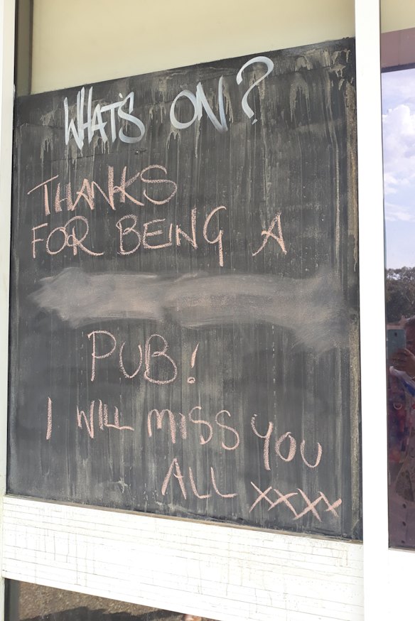 A fond farewell to the Valley Tavern in Wanniassa.