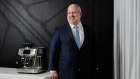 Breville chief executive Jim Clayton at the company’s development centre. Its popular coffee machine will lead the expansion into China.