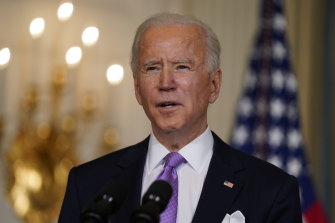 President Biden has proposed a $US1.9 trillion rescue package.