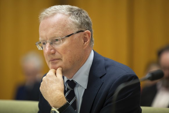 Outgoing RBA governor Philip Lowe. The Fed paper suggested that central banks and governments, rather than corporate greed, was to blame for high inflation.