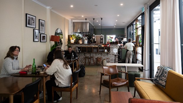 The Studio is a coffee shop by day and wine bar by night.