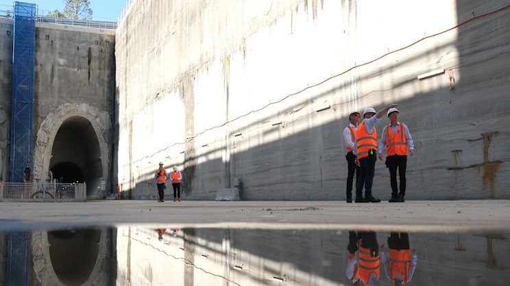 smh.com.au - Matt O'Sullivan - The big hole designed to ease Sydney's transport woes and a housing crisis