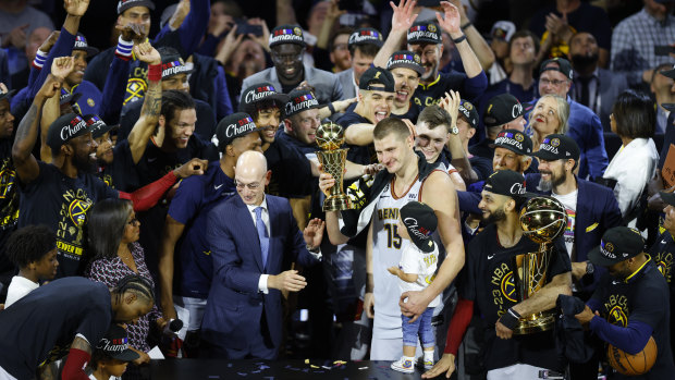 Jokic leads Nuggets to first NBA title win