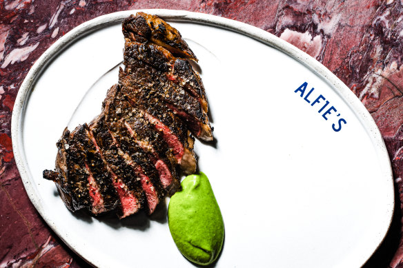 Alfie’s steakhouse has opened in Sydney, specialising in sirloin steaks.