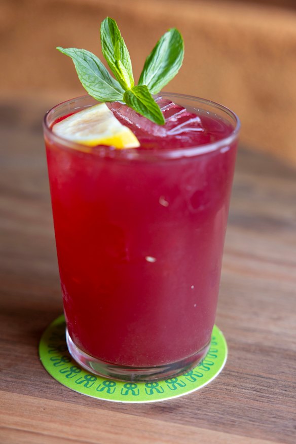 Hibiscus elixir. 