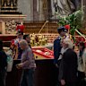 Generic of Pope open casket at St Peter’s Basilica in Vatican City following the announcement of Pope Francis’s death. Rome, April 23, 2025. Photo: Flavio Brancaleone / The Sydney Morning Herald