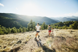 Trail running can boost your mood  and test your problem-solving says coach Samantha Gash.