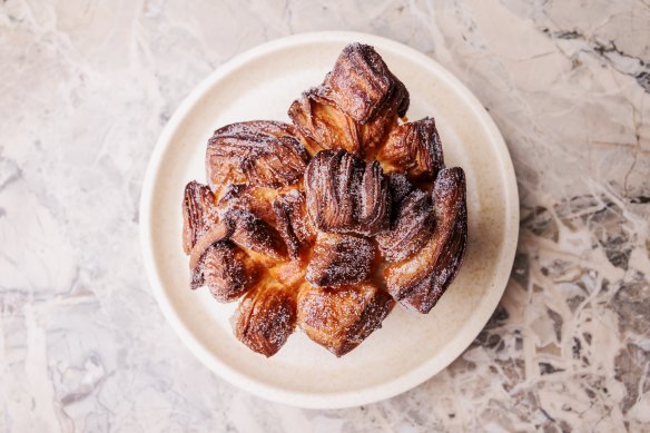 Blooming kouign-amann (Breton cake).