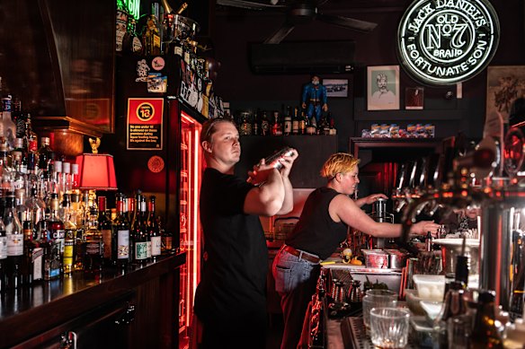 Fortunate Son dive bar in Newtown.