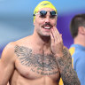 Chalmers gets back to his roots with 100m freestyle assault