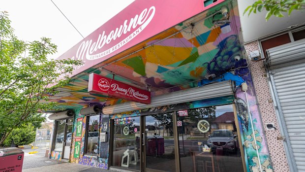 Outside the Sunshine North eatery.