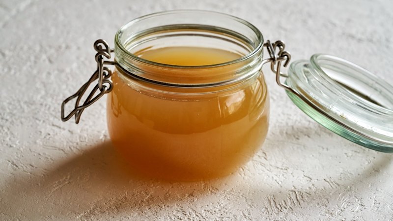 Home-made bone broth