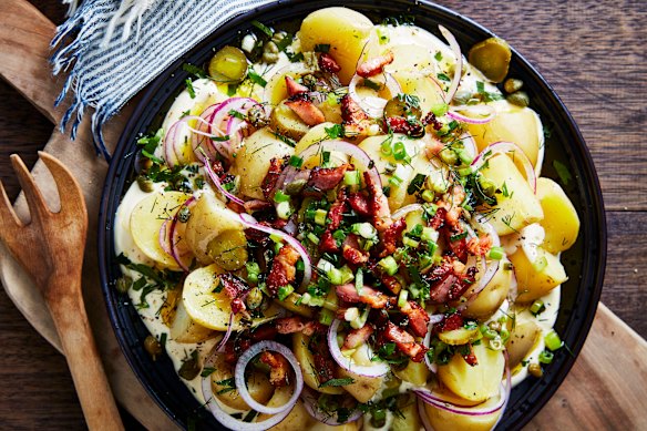 No-mix potato salad.