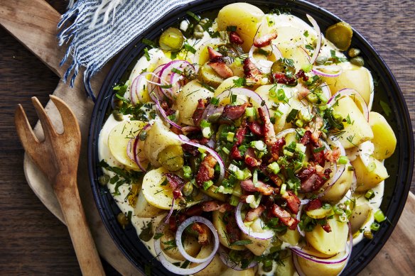 No-mix potato salad.