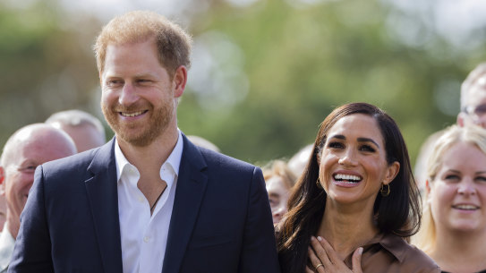 Prince Harry and Meghan, Duchess of Sussex.