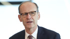 ANZ chief executive Shayne Elliott announcing his takeover bid for Suncorp Bank.