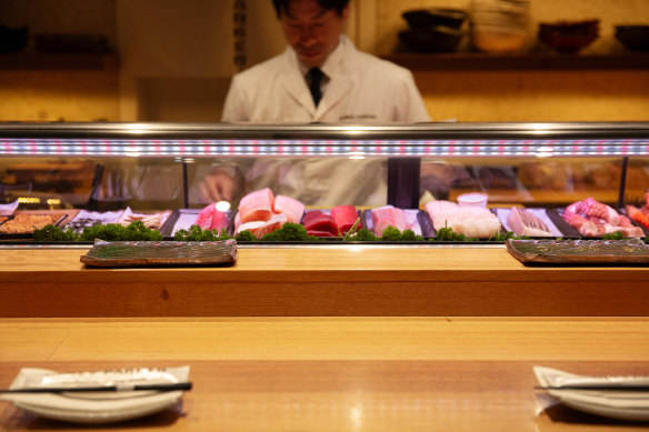 James Parker’s Chiba-born chef and partner, Naoyuki Suzuki.