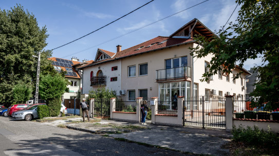 A view of the head office of the BAC Consulting company in Budapest, Hungary. 