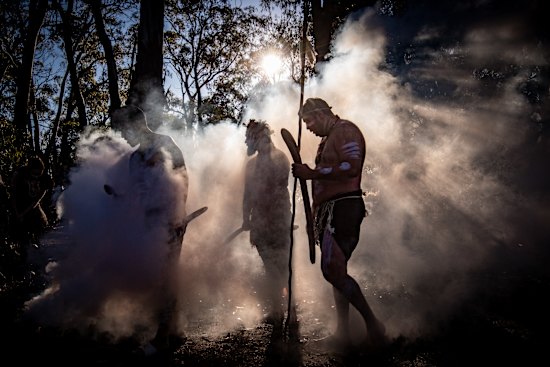 Members of the First Peoples’ Assembly and Premier Jacinta Allan met on Dja Dja Wurrung country earlier this year to advance treaty negotiations.