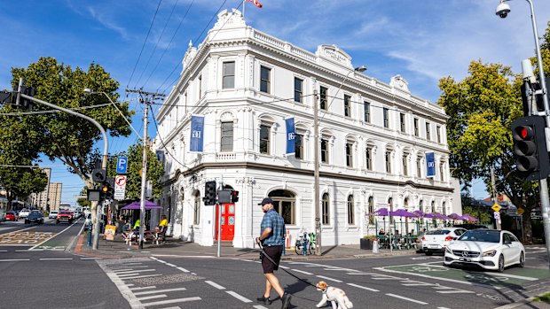 The Doutta Galla Hotel in Kensington. 