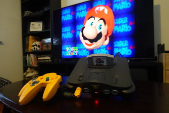 playing nintendo 64 on new tv