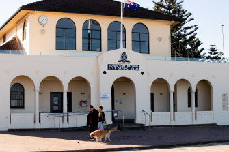 The heritage-listed clubhouse was built fronting Bondi Beach in 1934.