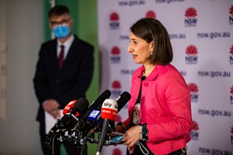 Premier Gladys Berejiklian explained why she stood by her decision to impose tougher restrictions on half the city.