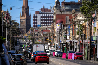 Brunswick Street last year.