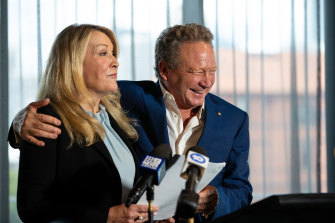 Andrew Forrest and Elizabeth Gaines announce Fortescue Metals Group will begin a global search for a new chief executive.