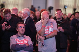 The shock and devastation for Labor on election night ... now it's seeking a different path to victory.