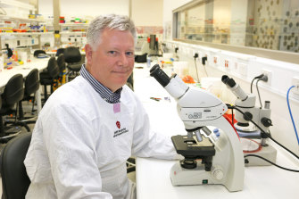 Professor Mark Smyth, the former head of immunology in cancer at the  QIMR Berghofer institute.