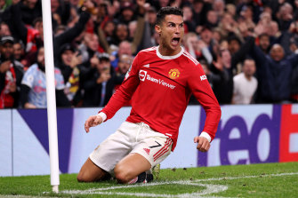 Cristiano Ronaldo was again the hero as Manchester United fought back from an early two-goal deficit against Atalanta.
