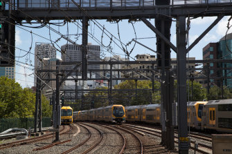 About $40 billion of rail assets, including trains, are owned by the government’s Transport Asset Holding Entity.