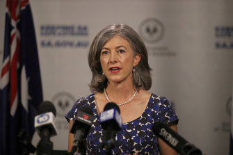 SA Chief Health Officer Nicola Spurrier.