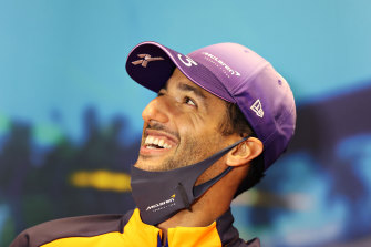 There were promising signs for Daniel Ricciardo in the first practice session.