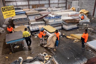 Mattress recycling “is not a glamorous industry”. 